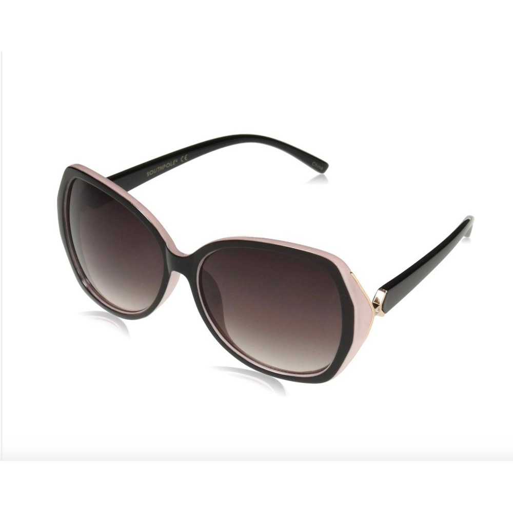 Southpole‎ Women's Butterfly Sunglasses Oversized Pink Black Gradient Lens